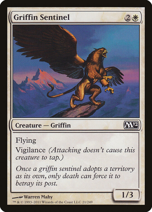 Griffin Sentinel - Magic: The Gathering