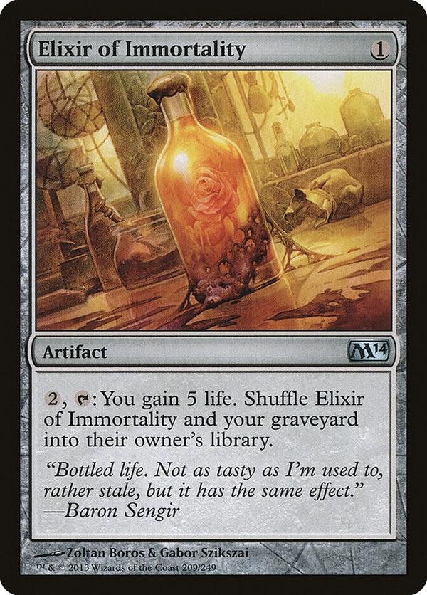 Elixir of Immortality - Magic: The Gathering