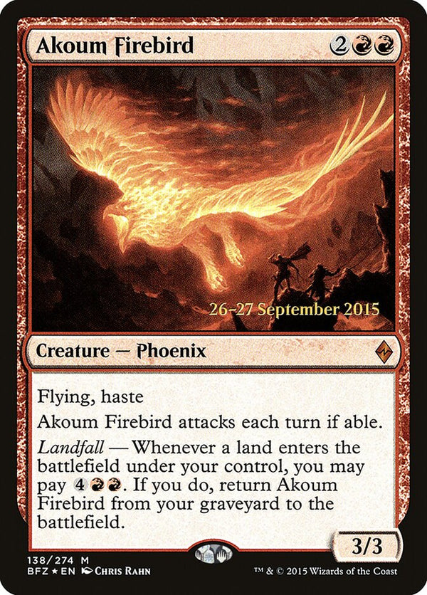 Akoum Firebird - Magic: The Gathering