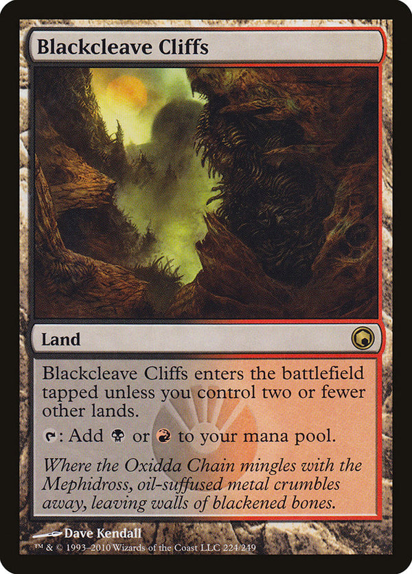 Blackcleave Cliffs - Magic: The Gathering