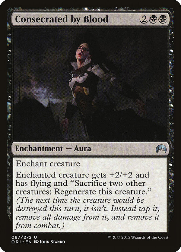 Consecrated by Blood - Magic: The Gathering