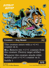 District Mascot (Borderless) (First-Place Foil) - Magic: The Gathering