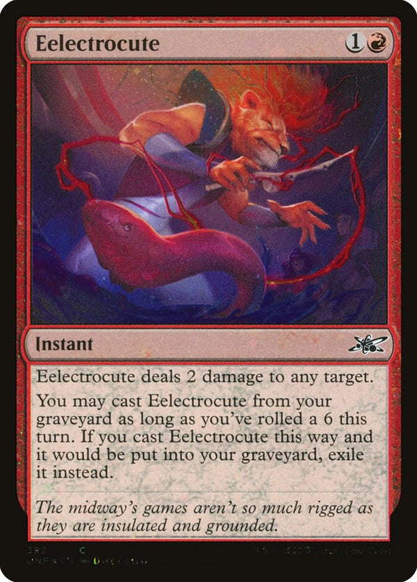 Eelectrocute (Galaxy Foil) - Magic: The Gathering