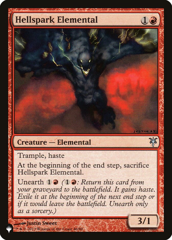 Hellspark Elemental - Magic: The Gathering