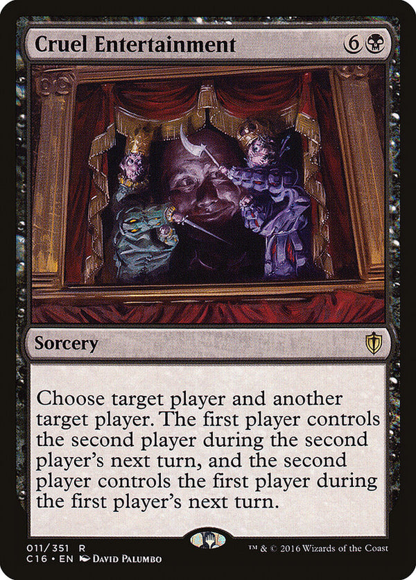 Cruel Entertainment - Magic: The Gathering