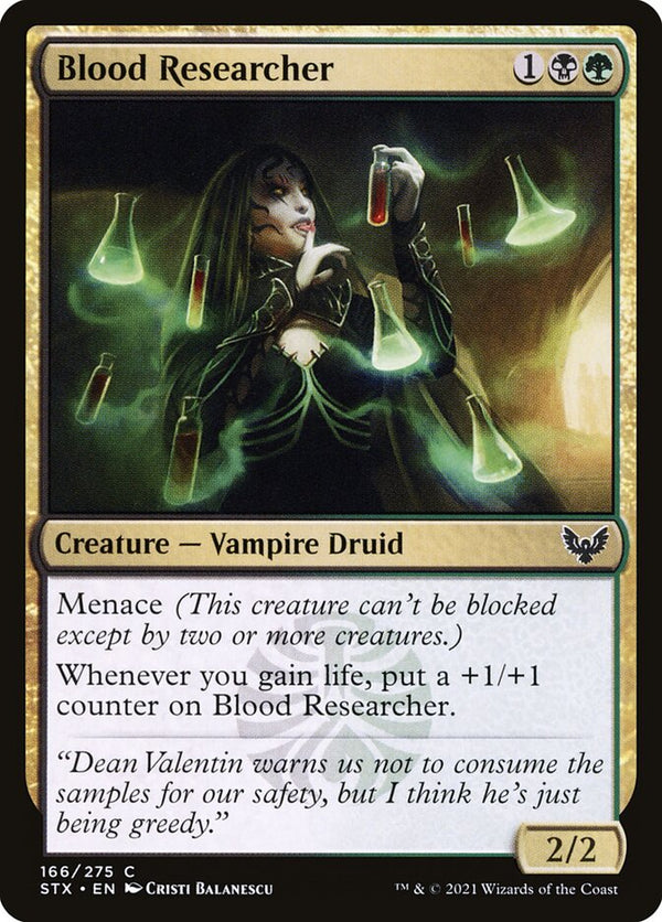 Blood Researcher - Magic: The Gathering