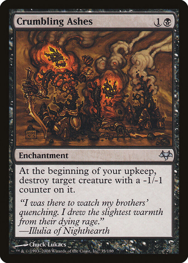 Crumbling Ashes - Magic: The Gathering