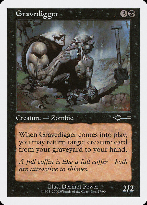 Gravedigger - Magic: The Gathering