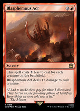 Blasphemous Act (Surge Foil) - Magic: The Gathering