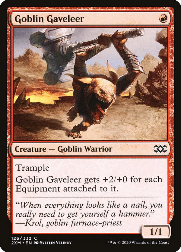 Goblin Gaveleer - Magic: The Gathering