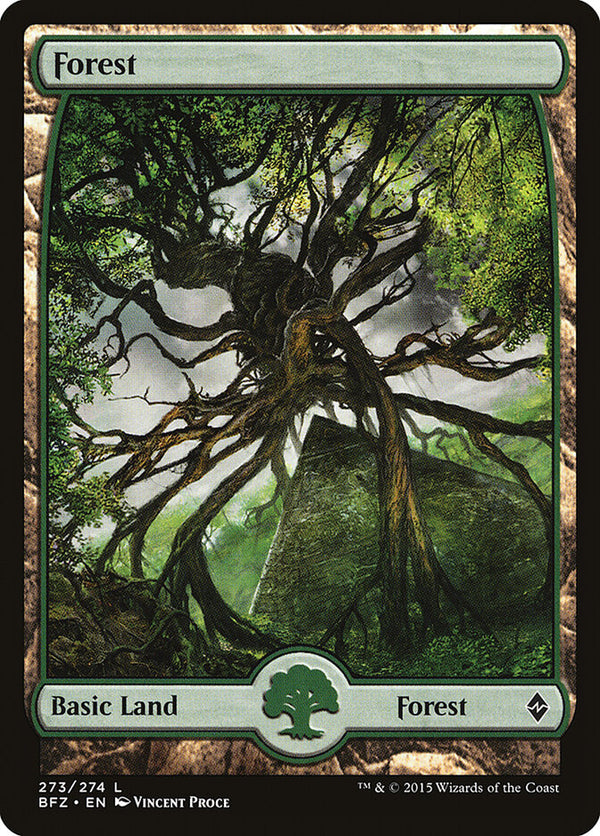 Forest (273) - Full Art - Magic: The Gathering