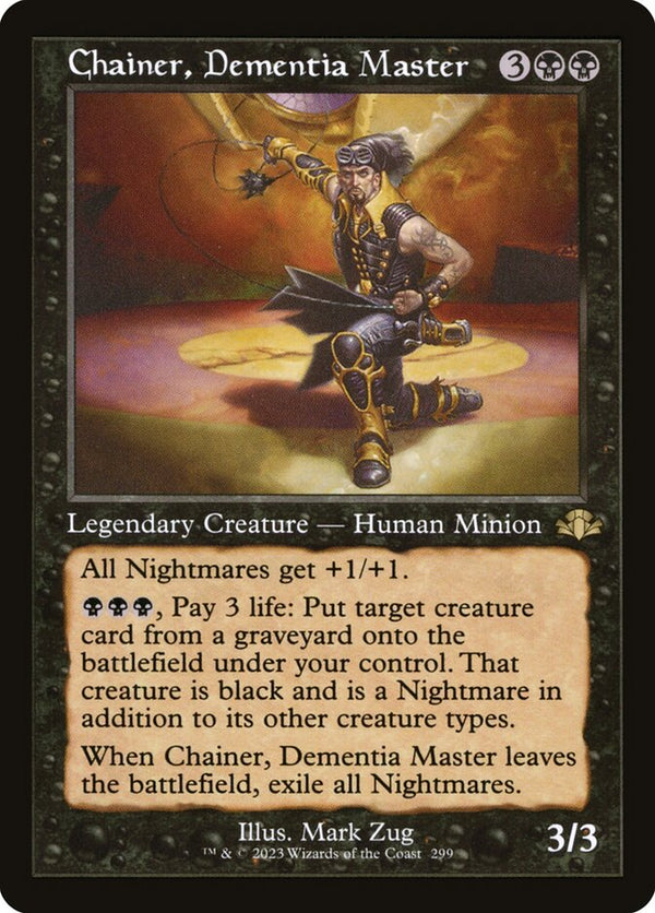 Chainer, Dementia Master (Retro Frame) - Magic: The Gathering