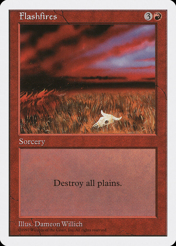 Flashfires - Magic: The Gathering