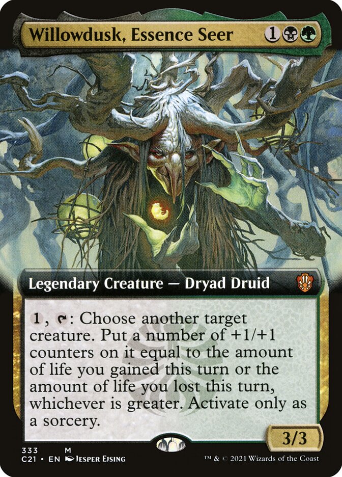 Willowdusk, Essence Seer (Extended Art)