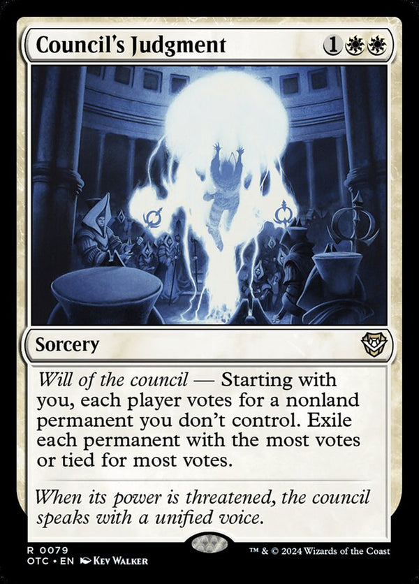 Council's Judgment - Magic: The Gathering