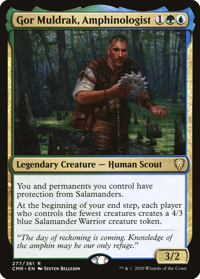 Gor Muldrak, Amphinologist
