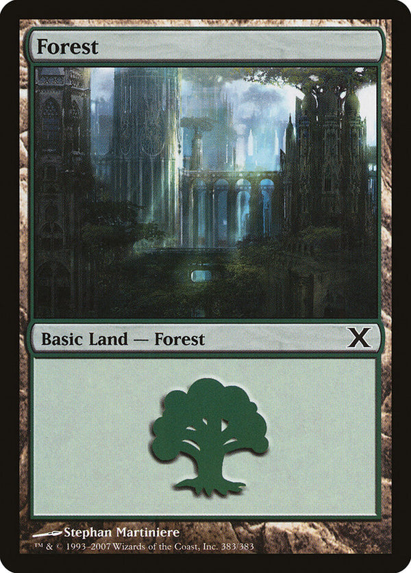Forest (383) - Magic: The Gathering