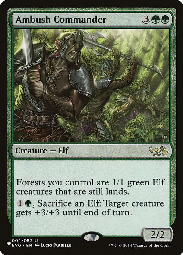 Ambush Commander - Magic: The Gathering