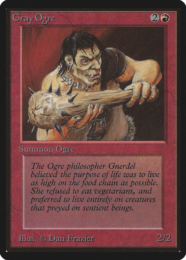 Gray Ogre - Magic: The Gathering