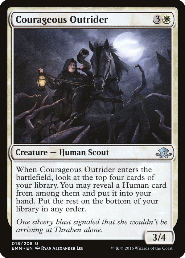 Courageous Outrider - Magic: The Gathering