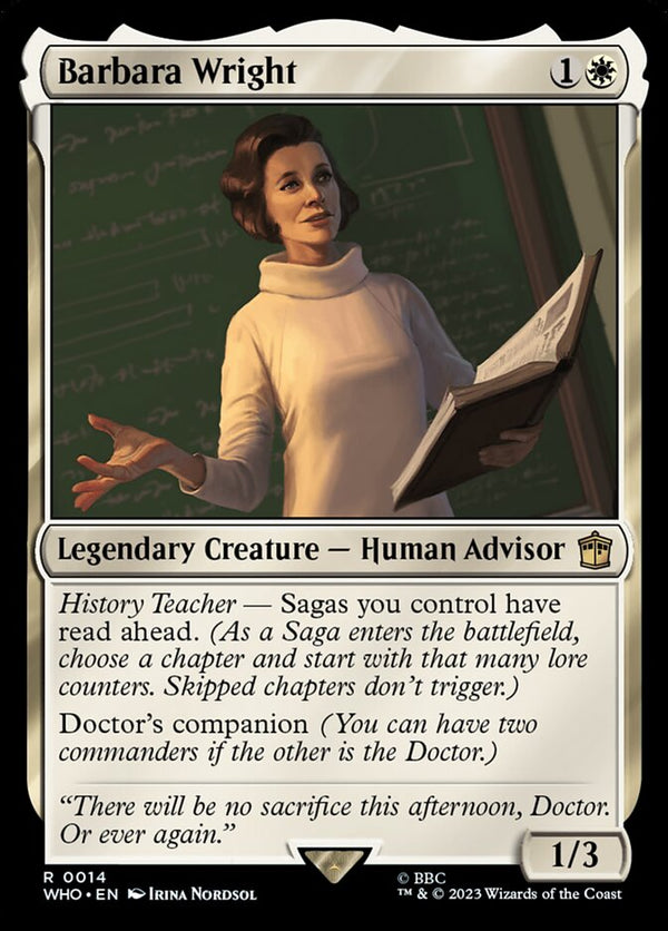 Barbara Wright - Magic: The Gathering