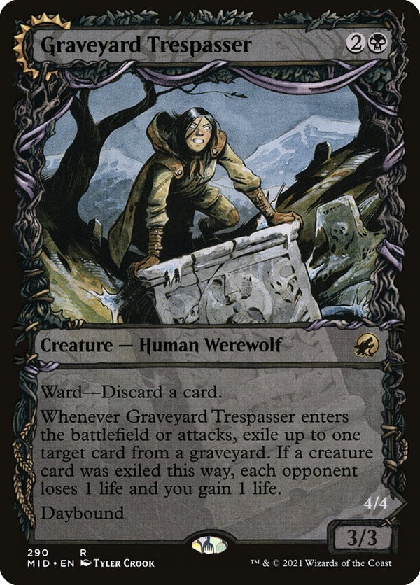 Graveyard Trespasser (Showcase) - Magic: The Gathering