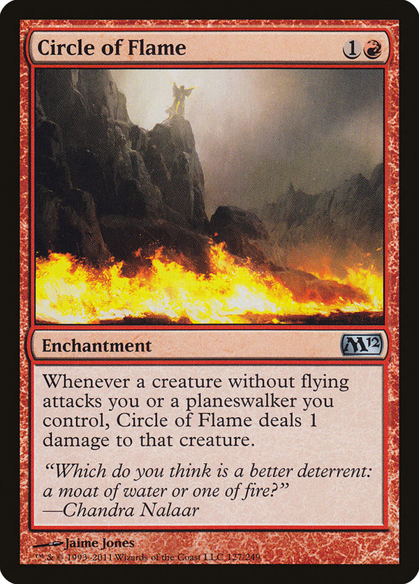Circle of Flame - Magic: The Gathering
