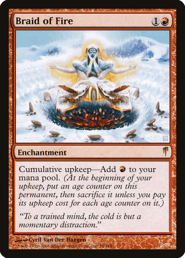 Braid of Fire - Magic: The Gathering