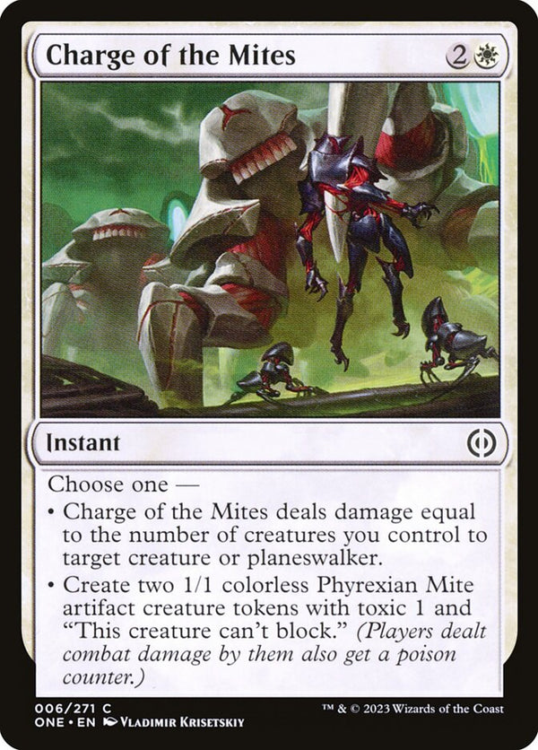 Charge of the Mites - Magic: The Gathering