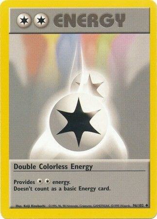 Double Colorless Energy - Pokémon