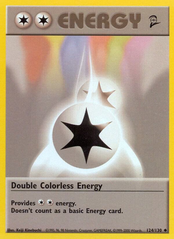 Double Colorless Energy - Pokémon