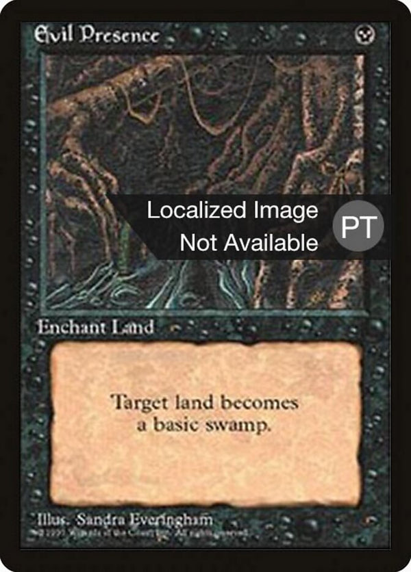 Evil Presence - Magic: The Gathering