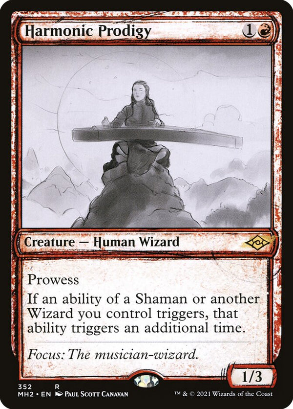 Harmonic Prodigy (Showcase) - Magic: The Gathering