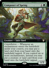 Composer of Spring (Extended Art) - Magic: The Gathering