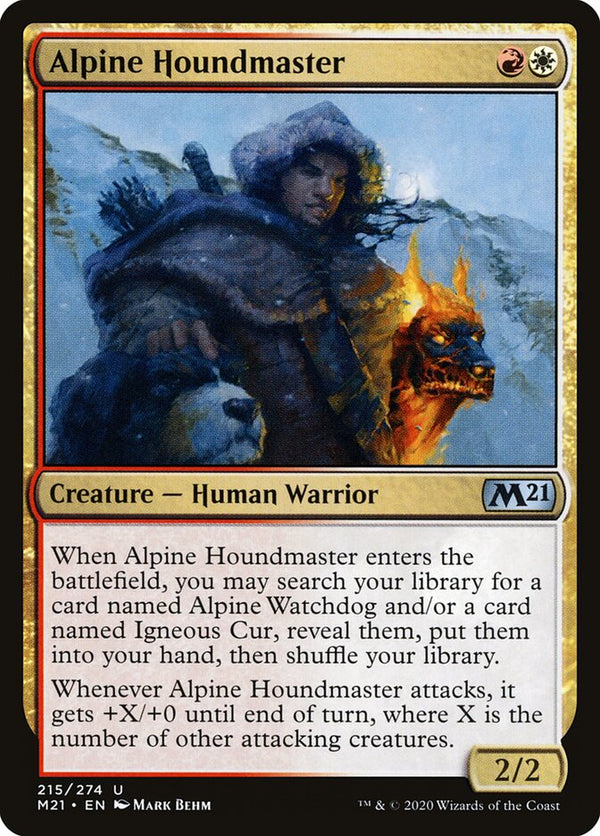 Alpine Houndmaster - Magic: The Gathering