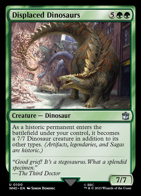 Displaced Dinosaurs - Magic: The Gathering