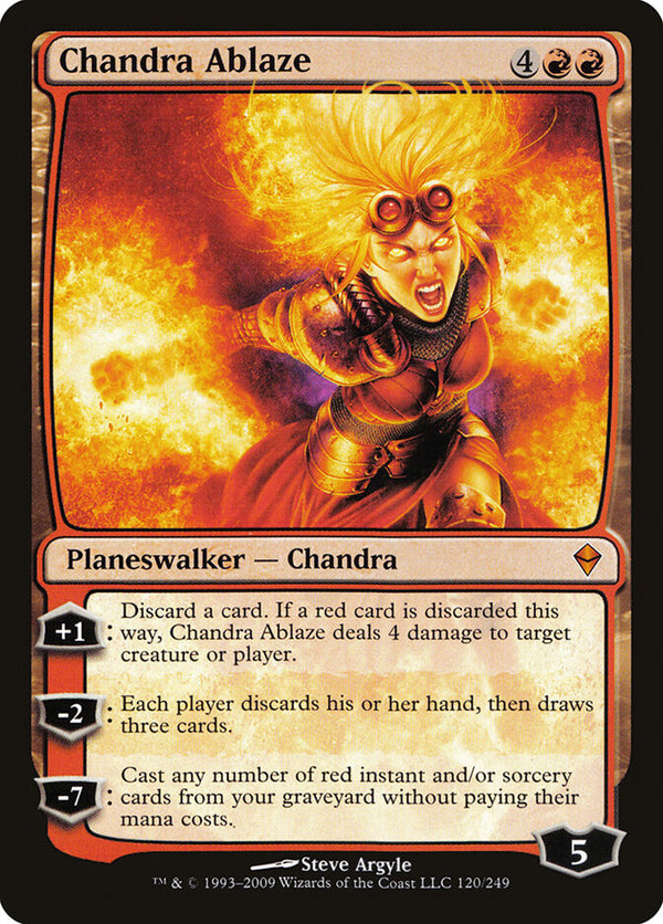 Chandra Ablaze - Magic: The Gathering