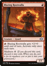 Blazing Rootwalla - Magic: The Gathering