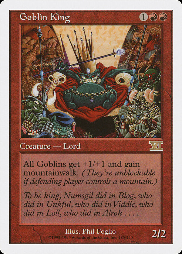 Goblin King - Magic: The Gathering