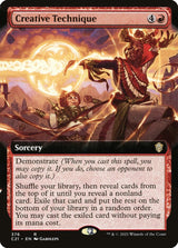 Creative Technique (Extended Art) - Magic: The Gathering