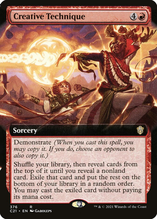 Creative Technique (Extended Art) - Magic: The Gathering