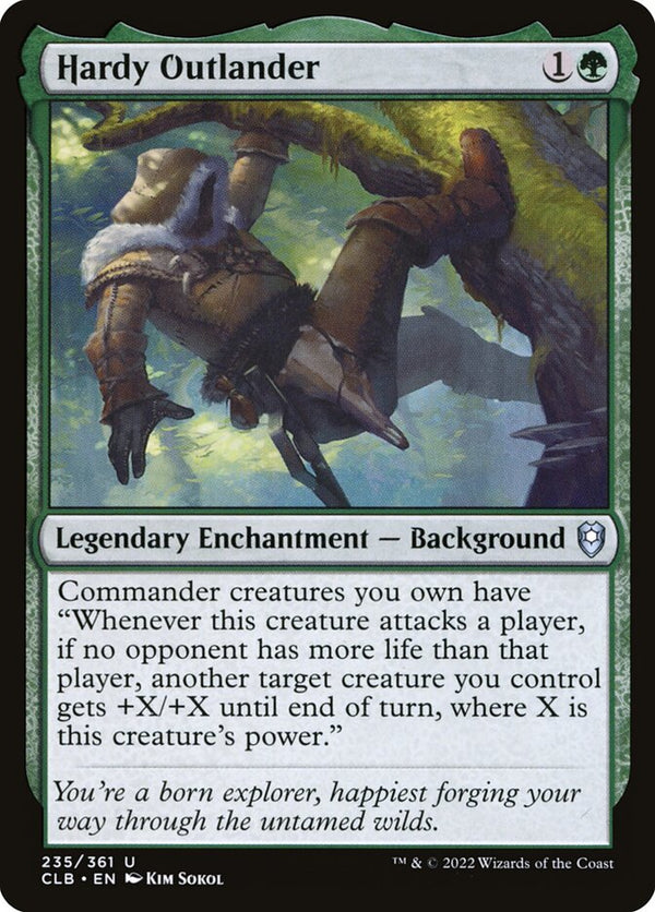 Hardy Outlander - Magic: The Gathering