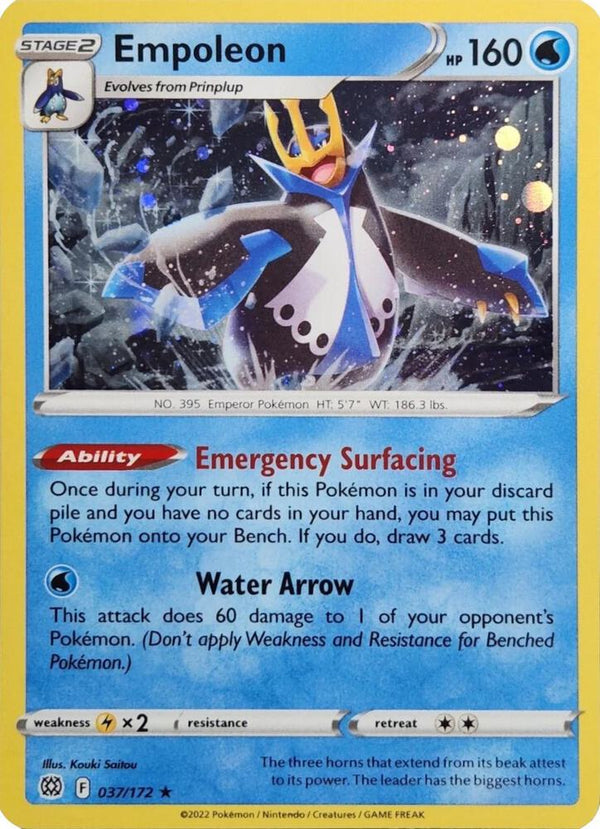 Empoleon - 037/172 (Cosmos Holo) - Pokémon