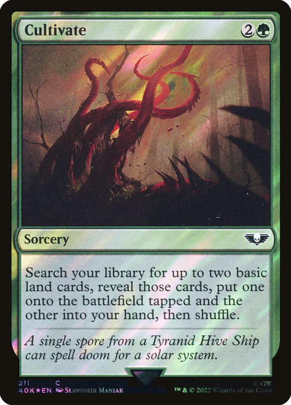 Cultivate (Surge Foil) - Magic: The Gathering
