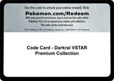 Code Card - Darkrai VSTAR Premium Collection - Pokémon