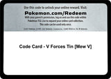 Code Card - V Forces Tin [Mew V] - Pokémon