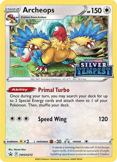 Archeops - SWSH272 (Prerelease) [STAFF] - Pokémon