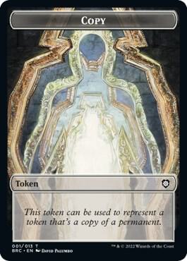 Copy // Powerstone Double-Sided Token - Magic: The Gathering
