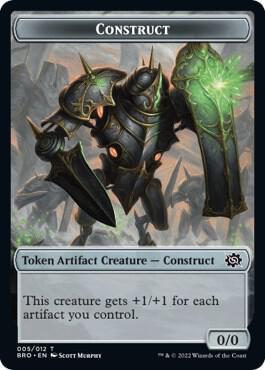 Construct Token (005) - Magic: The Gathering
