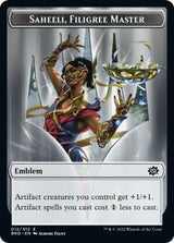 Emblem - Saheeli, Filigree Master - Magic: The Gathering